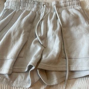 White shorts, great for over your swimsuit, size x small
